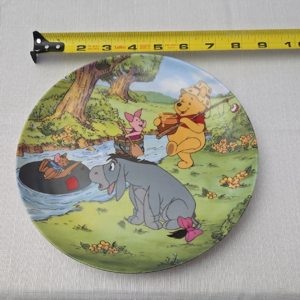 Winnie The Pooh Piglet Eeyore And Roo Bradford Exchange Plate #4